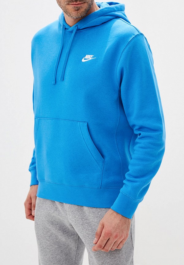 

Худи Nike, Голубой, SPORTSWEAR CLUB FLEECE MEN'S PULLOVER HOODIE