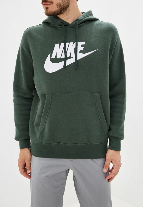 

Худи Nike, Зеленый, SPORTSWEAR CLUB FLEECE MEN'S GRAPHIC PULLOVER HOODIE