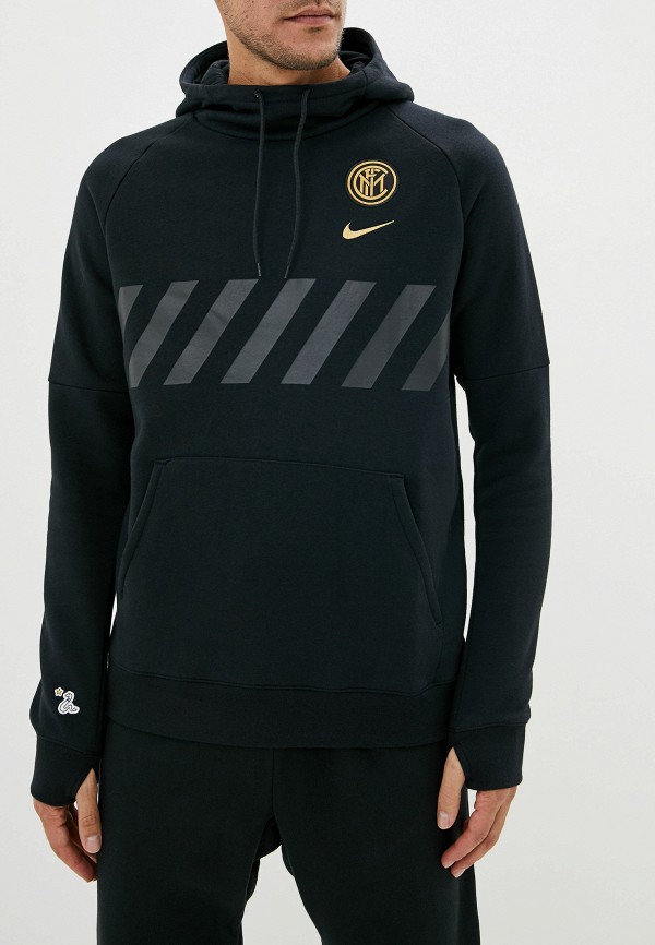 

Худи Nike, INTER M NK GFA FLC PO HOOD, Черный