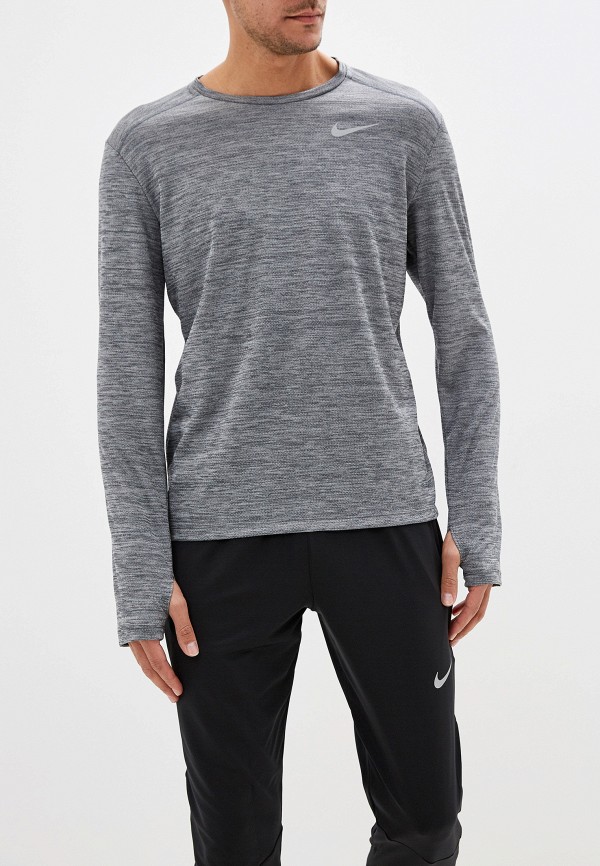 

Лонгслив спортивный Nike, Серый, Pacer Men's Running Top