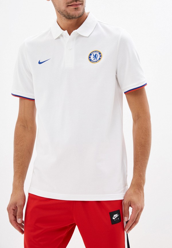 

Поло Nike, Белый, CFC M NSW POLO PQ CRE