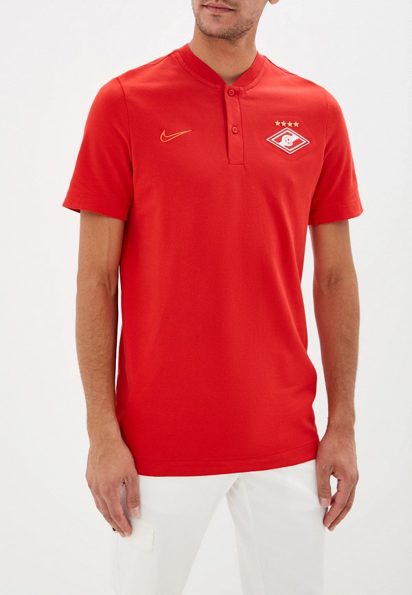 

Поло Nike, SPM M NSW MODERN GSP AUT, Красный