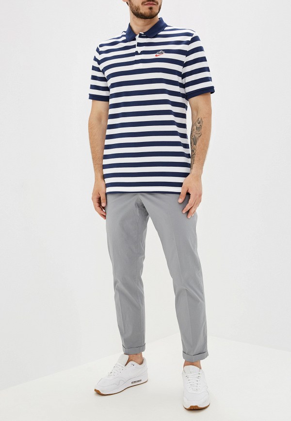 

Поло Nike, Синий, SPORTSWEAR MEN'S PIQU POLO