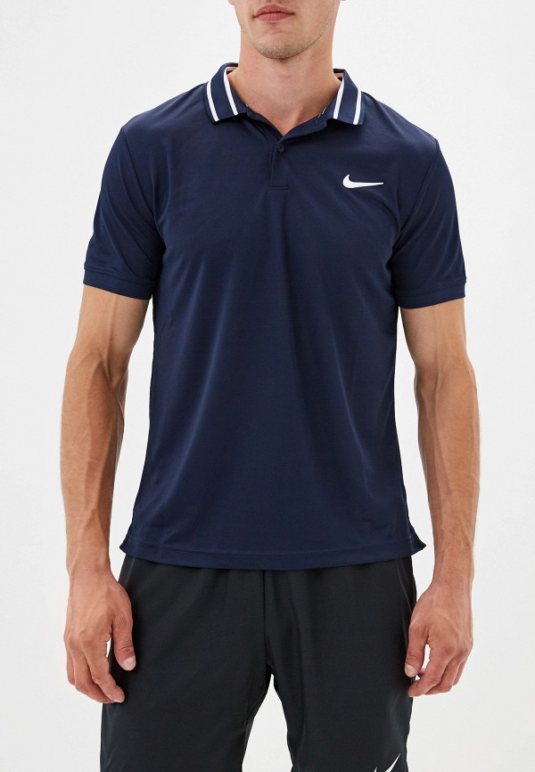 

Поло Nike, Синий, NikeCourt Dri-FIT Men's Tennis Polo