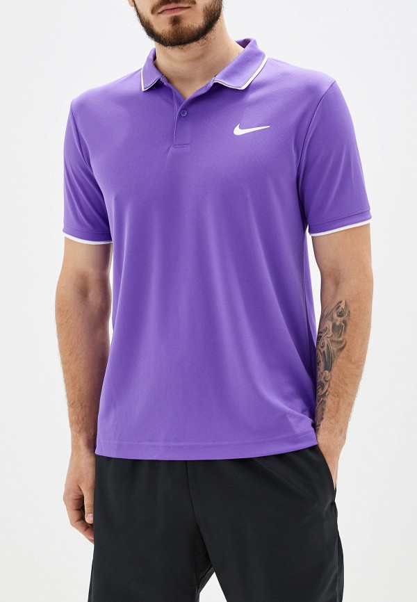 

Поло Nike, M NKCT DRY POLO TEAM, Фиолетовый
