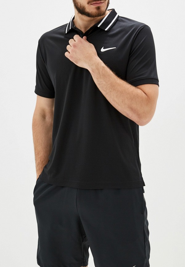 

Поло Nike, Черный, NikeCourt Dri-FIT Men's Tennis Polo