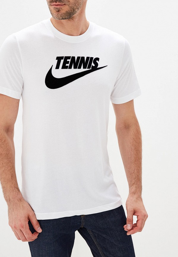 

Футболка Nike, Белый, NikeCourt Dri-FIT Men's Graphic Tennis T-Shirt