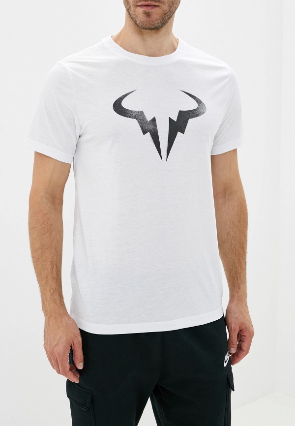

Футболка Nike, Белый, NikeCourt Dri-FIT Rafa Men's Graphic Tennis T-Shirt