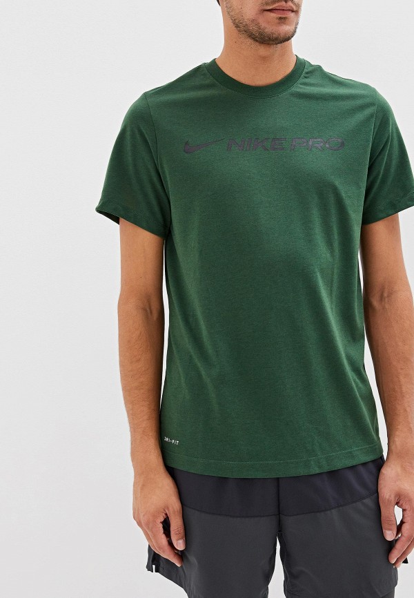 

Футболка спортивная Nike, Зеленый, DRI-FIT MEN'S TRAINING T-SHIRT