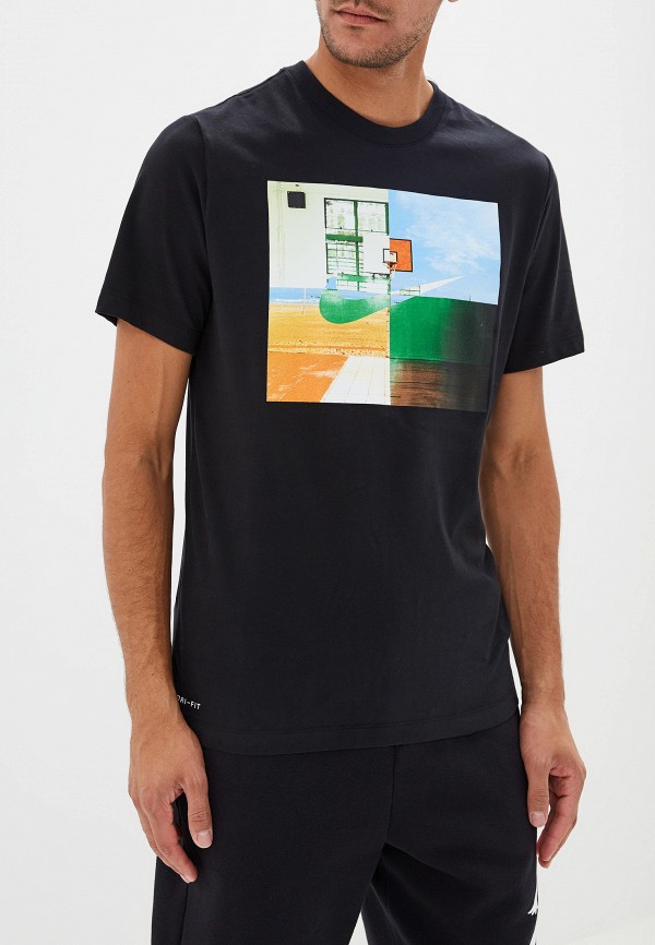 

Футболка спортивная Nike, DRI-FIT MEN'S BASKETBALL T-SHIRT, Черный