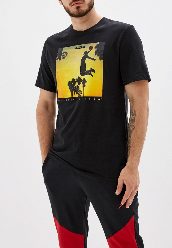 

Футболка Nike, DRI-FIT LEBRON MEN'S T-SHIRT, Черный