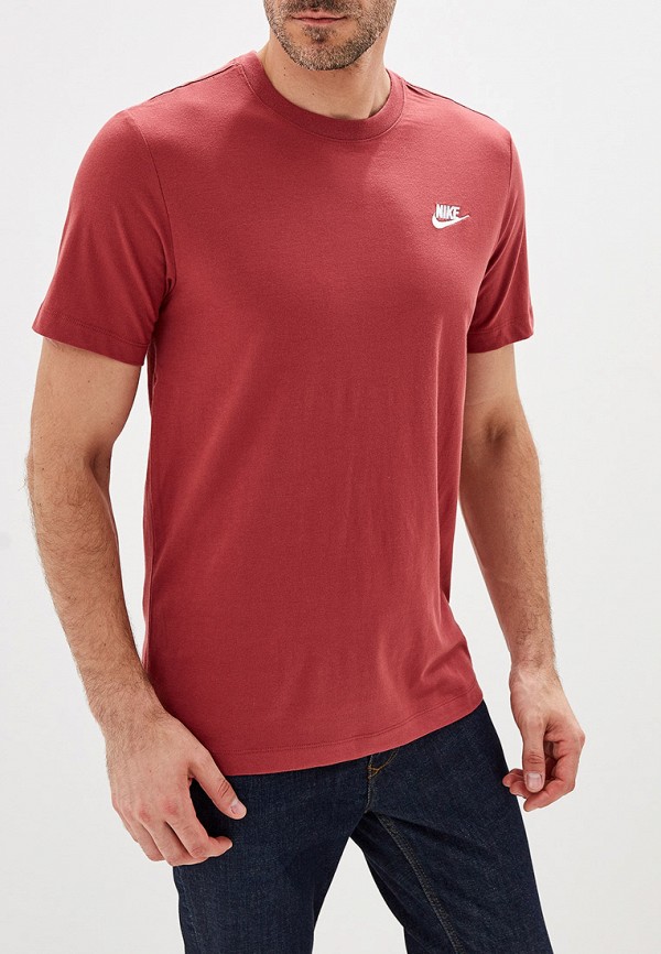 

Футболка Nike, SPORTSWEAR CLUB MEN'S T-SHIRT, Красный