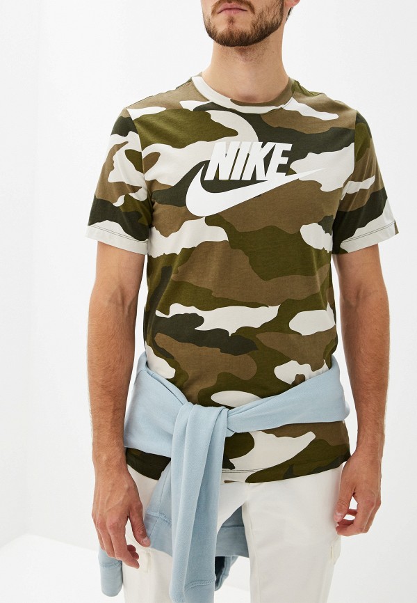 

Футболка Nike, Sportswear Men's Camo T-Shirt, Хаки