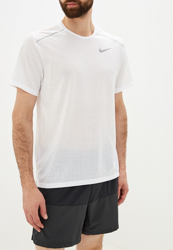

Футболка спортивная Nike, Rise 365 Men's Short-Sleeve Running Top, Белый