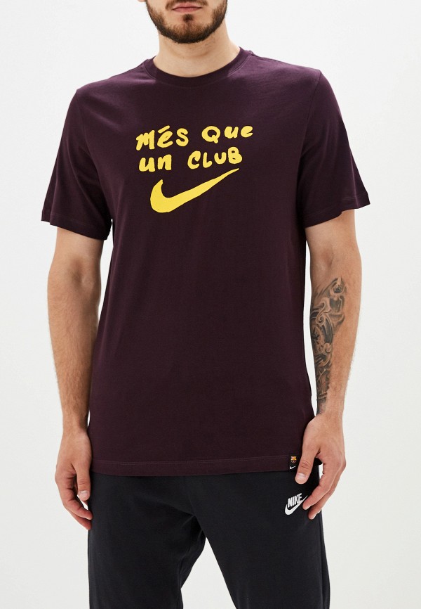 

Футболка Nike, Бордовый, FCB M NK TEE EVRGRN TAGLINE
