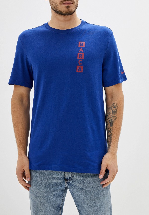 

Футболка Nike, Синий, FC Barcelona Men's Soccer T-Shirt