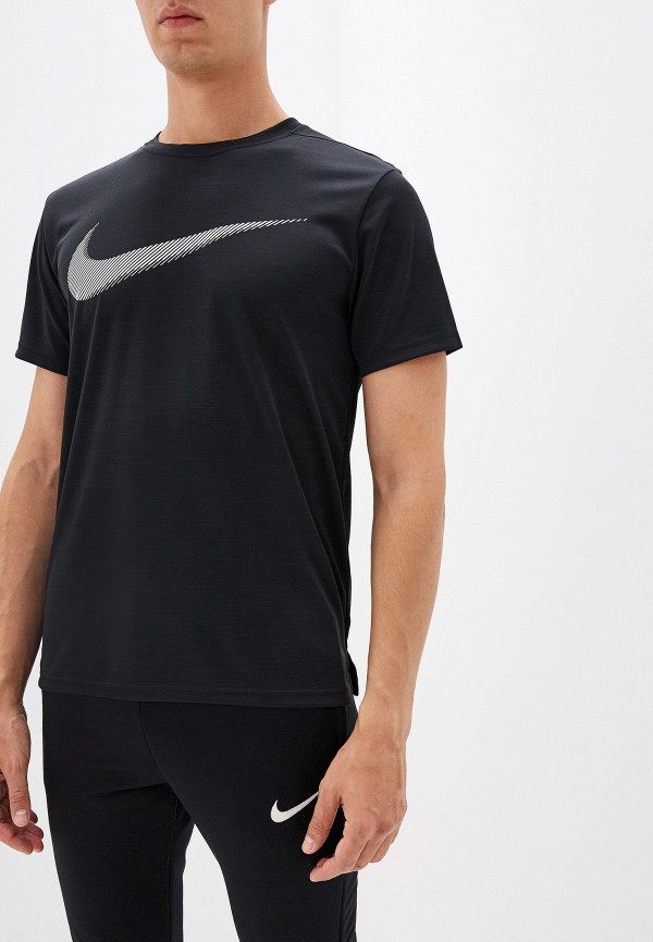

Футболка спортивная Nike, Черный, Superset Men's Short-Sleeve Training Top