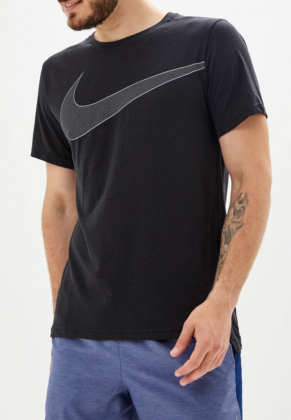 

Футболка спортивная Nike, Черный, DRI-FIT BREATHE MEN'S SHORT-SLEEVE TRAINING TOP