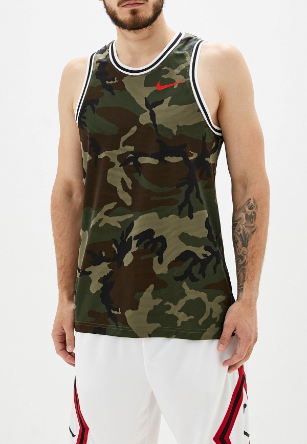 

Майка спортивная Nike, Хаки, Dri-FIT DNA Men's Basketball Jersey