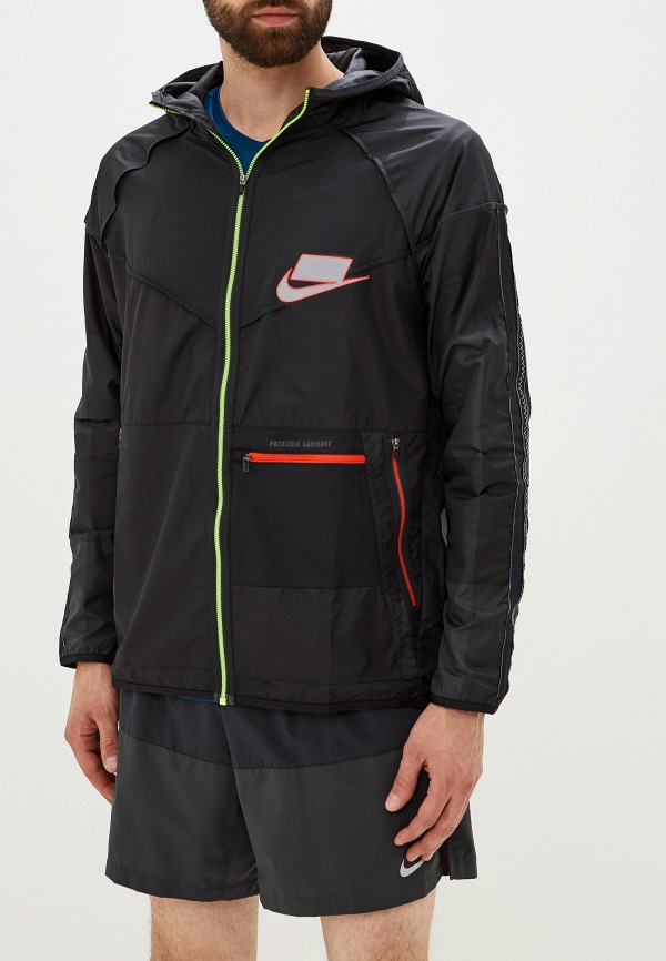 

Ветровка Nike, Черный, Nike Men's Packable Running Jacket