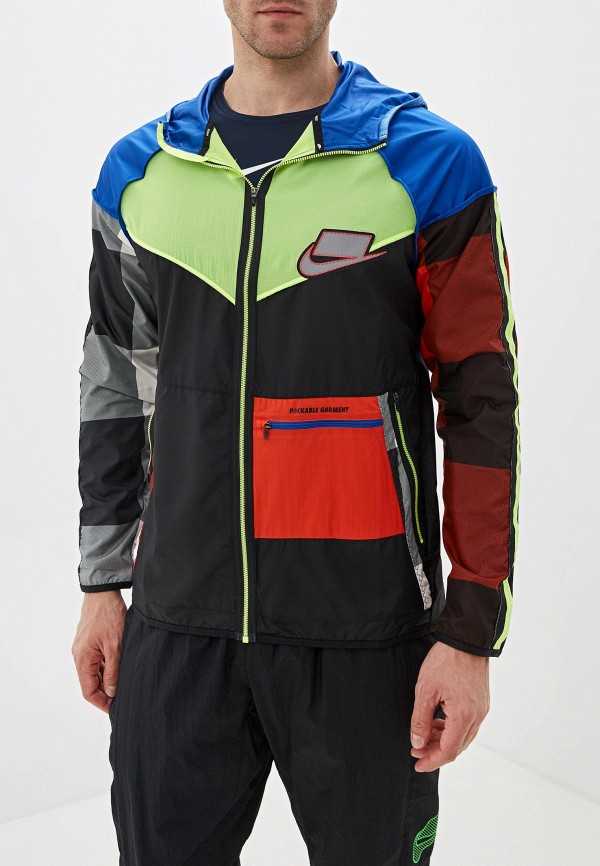 

Ветровка Nike, M NK WILD RUN WR JKT, Разноцветный