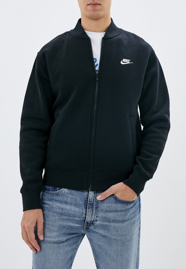 

Олимпийка Nike, Черный, Sportswear Club Fleece Men's Bomber Jacket