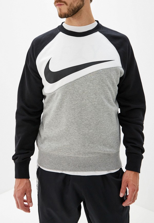

Свитшот Nike, Синий, Sportswear Men's Swoosh French Terry Crew