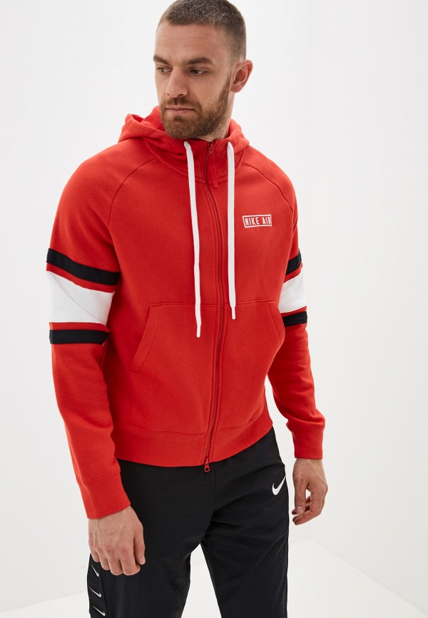 

Толстовка Nike, Красный, Air Men's Full-Zip Fleece Hoodie