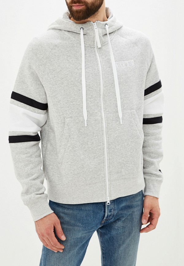 

Толстовка Nike, Серый, Air Men's Full-Zip Fleece Hoodie