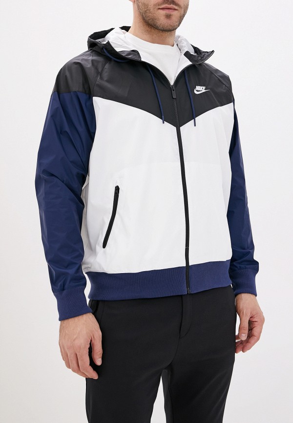 

Ветровка Nike, Белый, Sportswear Windrunner Men's Hooded Windbreaker