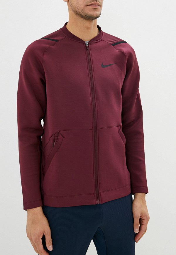 

Олимпийка Nike, Бордовый, Nike Men's Fleece Training Jacket