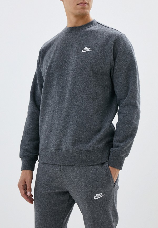 

Свитшот Nike, Серый, Sportswear Club Men's Crew