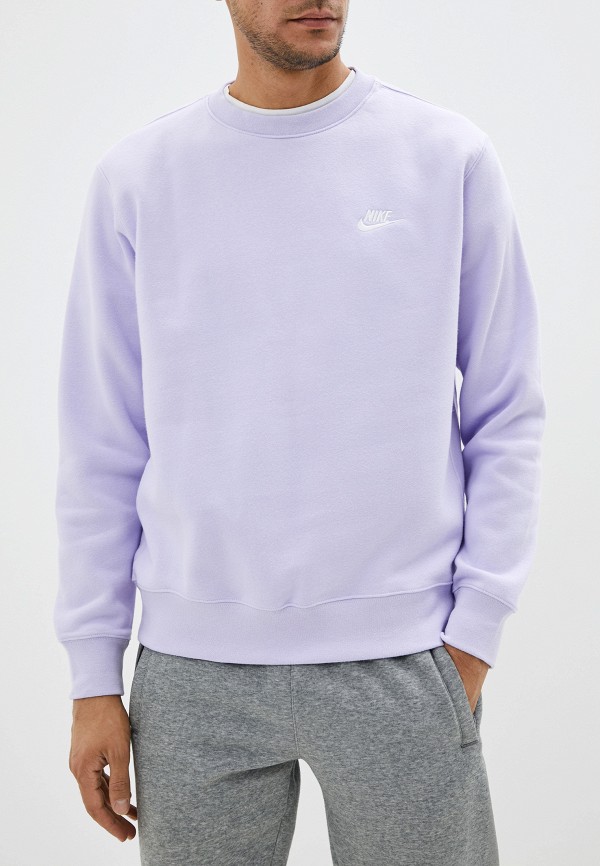

Свитшот Nike, Sportswear Club Men's Crew, Фиолетовый