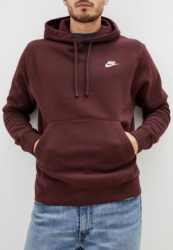 

Худи Nike, Коричневый, Sportswear Club Fleece Men's Pullover Hoodie