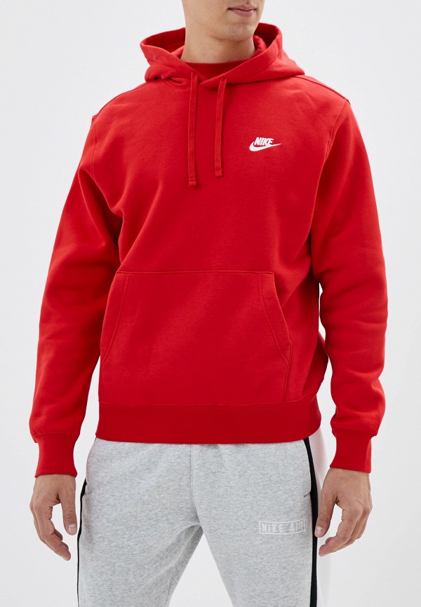 

Худи Nike, Красный, Sportswear Club Fleece Men's Pullover Hoodie