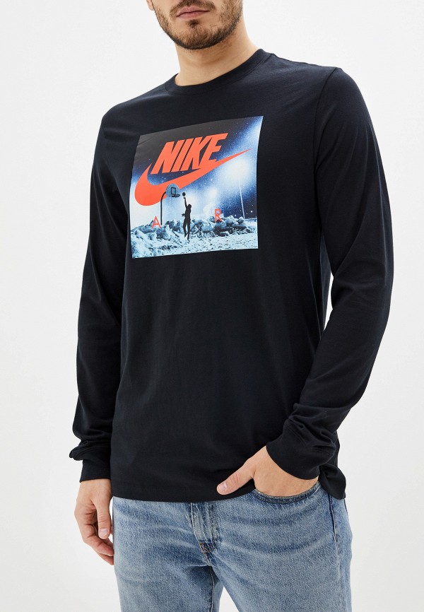 

Лонгслив Nike, Черный, Sportswear Men's Long-Sleeve T-Shirt