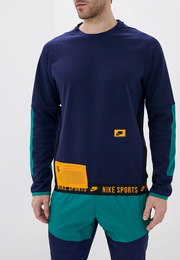 

Свитшот Nike, M NK THRMA CREW PX, Синий