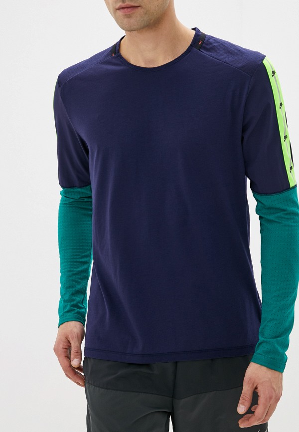 

Лонгслив спортивный Nike, Синий, Nike Men's Long-Sleeve Running Top