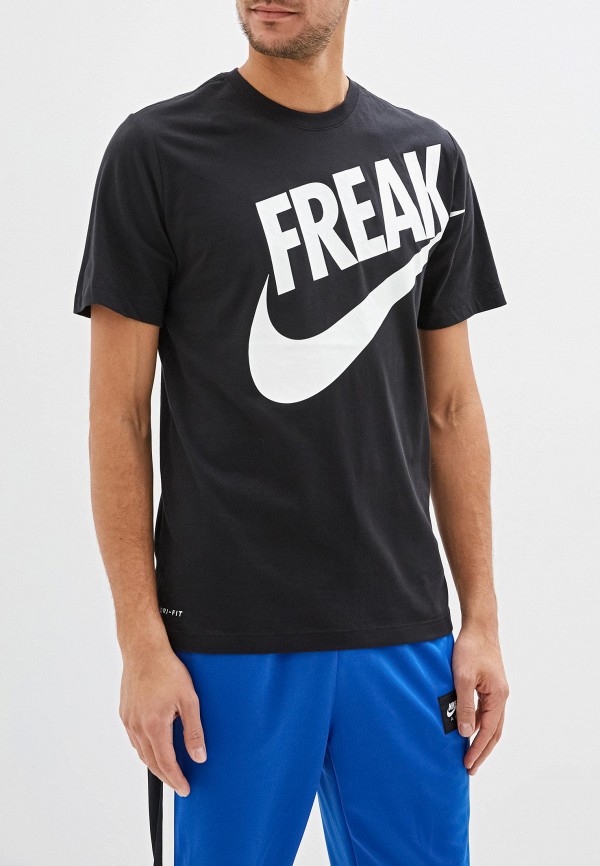 

Футболка спортивная Nike, Черный, Dri-FIT Giannis Men's T-Shirt