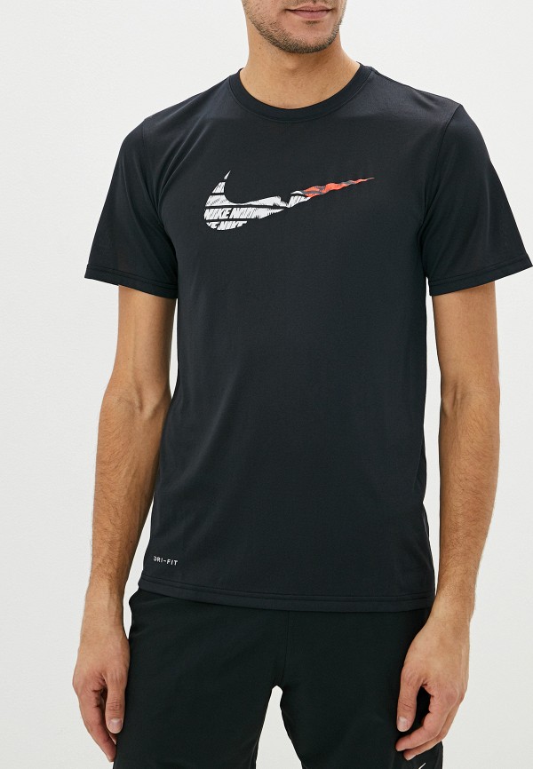 

Футболка спортивная Nike, Черный, Dri-FIT Men's Short-Sleeve Training T-Shirt