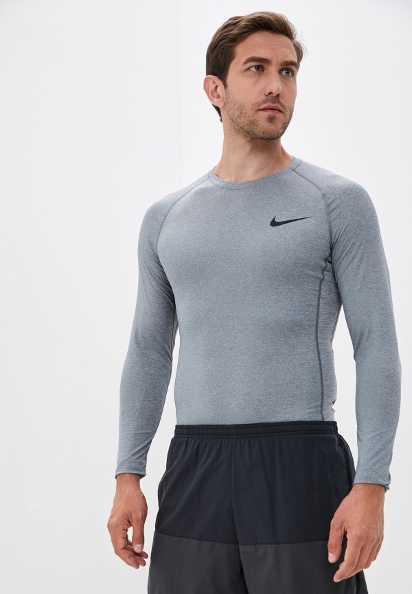 

Лонгслив компрессионный Nike, Серый, Pro Men's Long-Sleeve Top