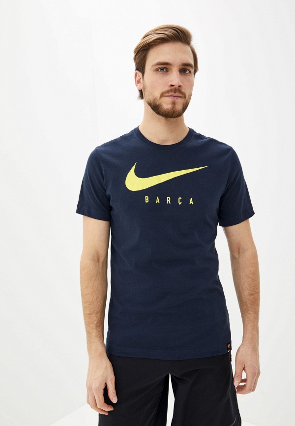 

Футболка спортивная Nike, Синий, FCB M NK DRY TEE TR GROUND