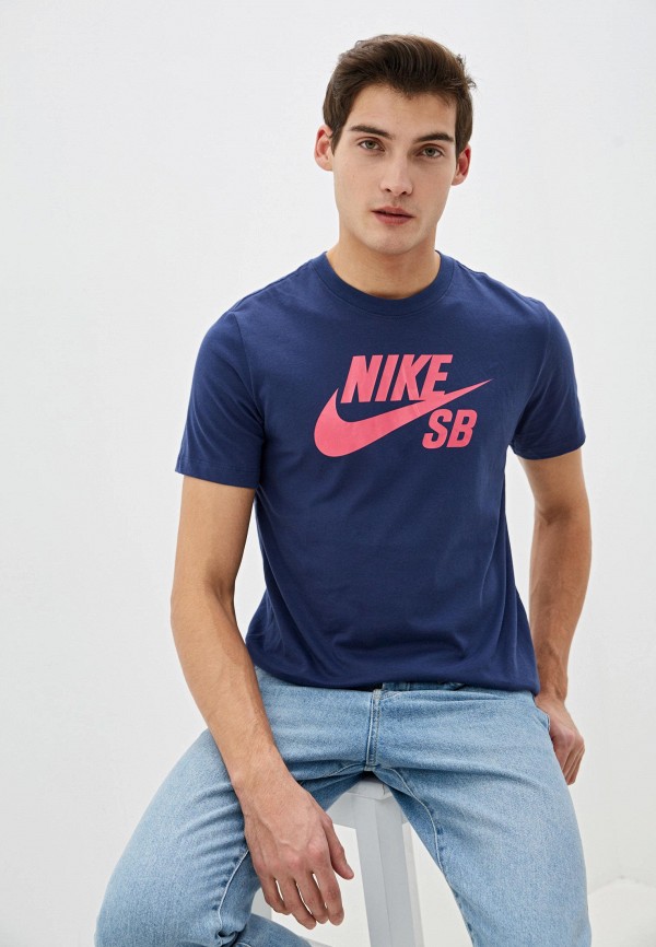 

Футболка Nike, Синий, M NK SB DRY TEE DFCT LOGO
