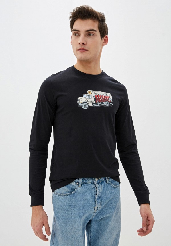 

Лонгслив Nike, Черный, M NK SB TEE LS BOX TRUCK