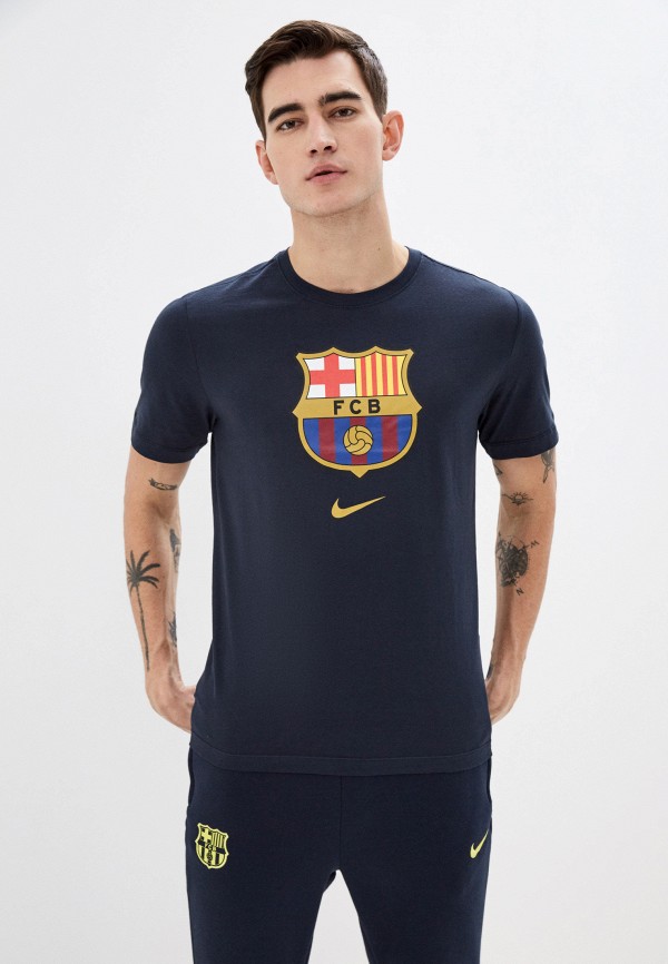 

Футболка Nike, Синий, FCB M NK TEE EVERGREEN CRST 2