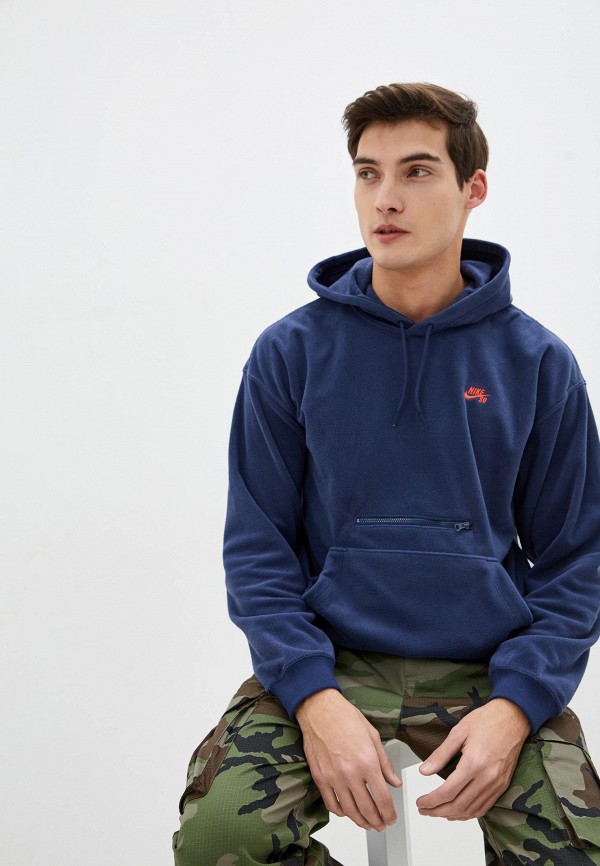 

Худи Nike, Синий, M NK SB NOVELTY HOODIE