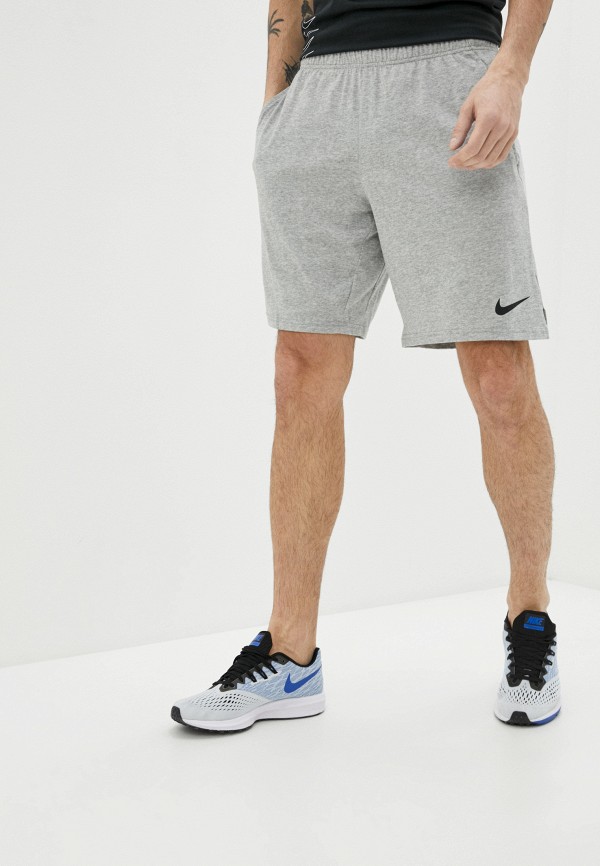 

Шорты спортивные Nike, Серый, M NK DRY FIT COTTON 2.0