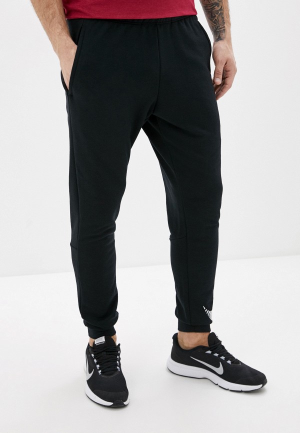 

Брюки спортивные Nike, Черный, M NK DRY PANT TAPER FLC GFX