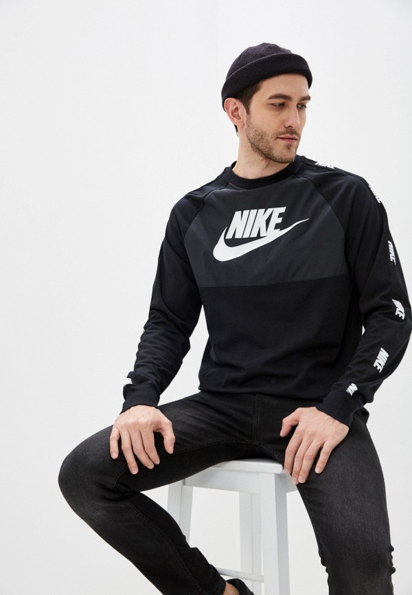 

Свитшот Nike, Черный, M NSW CE TOP LS HYBRID