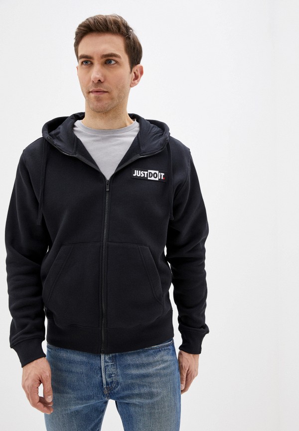 

Толстовка Nike, Черный, M NSW JDI HOODIE FZ FLC BSTR